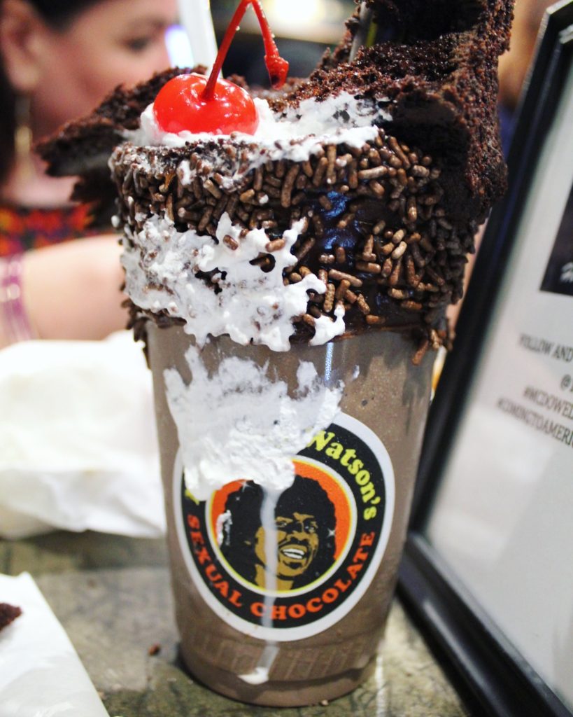 Sexual Chocolate Shake from Fat Sal's McDowell's pop-up